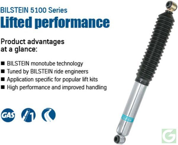 Bilstein 33-238319 Shock Absorber , Black