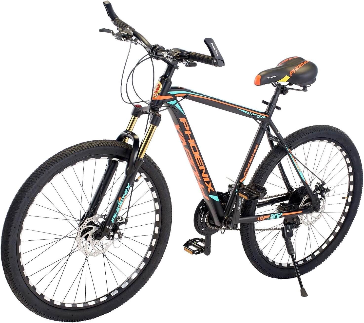 Phoenix Bicycle, 21 Speeds, 26 Inches – Black and red