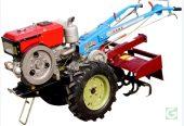 18 Hp Cheap Price Hand Tractor/ Two Wheel Farm Walking Tractor With Rotary Tiller