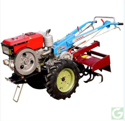 18 Hp Cheap Price Hand Tractor/ Two Wheel Farm Walking Tractor With Rotary Tiller