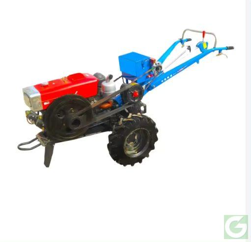 18 Hp Cheap Price Hand Tractor/ Two Wheel Farm Walking Tractor With Rotary Tiller